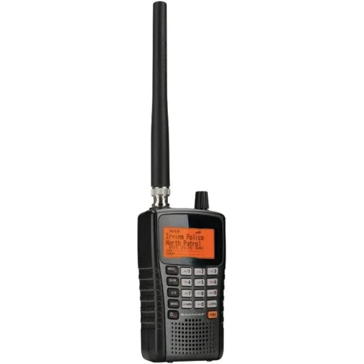 Handheld TrunkTracker V Scanner. 25,000 Dynamically Allocated Channels. Close Call RF Capture Technology.