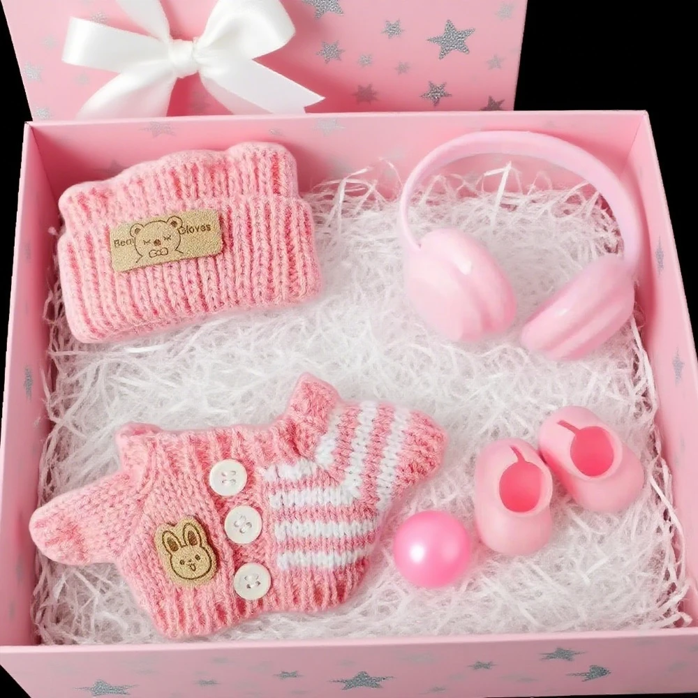 

Модная одежда для 17 см Labubu, 6,7-дюймовая кукольная одежда, куклы и аксессуары, милые украшения, маленькая одежда (не кукла)