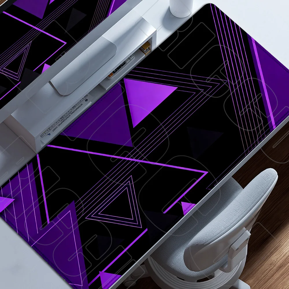 

Большой коврик для мыши XXL с HD-печатью, геометрический дизайн, для геймеров, на заказ, для офиса, нескользящий, для компьютерного стола