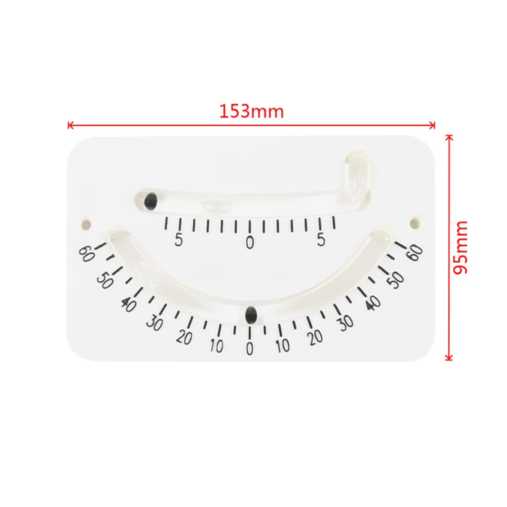 Marine inclinometer vertical angle level indicator for precision measurement with dual tube tilt design for boat and vessel use