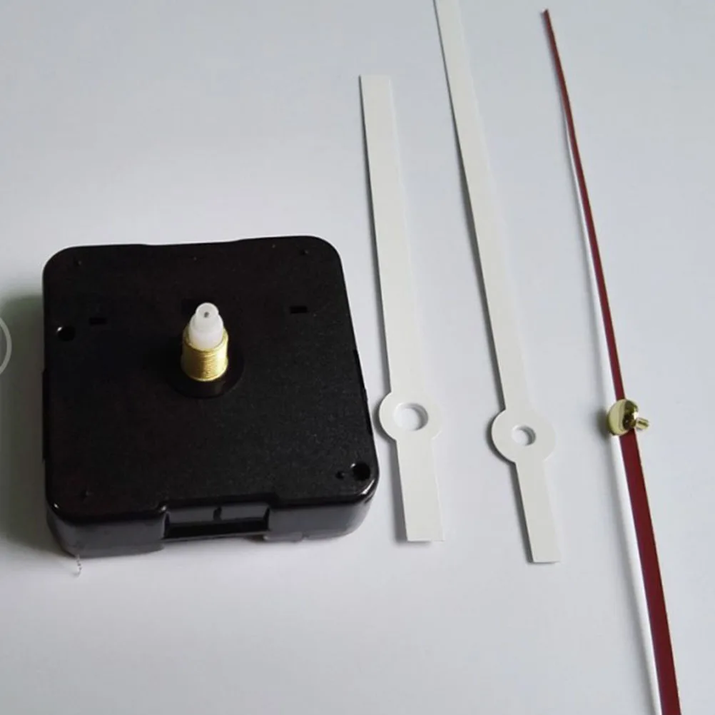 

Clock Movement Set Simple Silent Wall Clock Mechanism Kit For Home Hotel School Long Shaft Motor No Decor