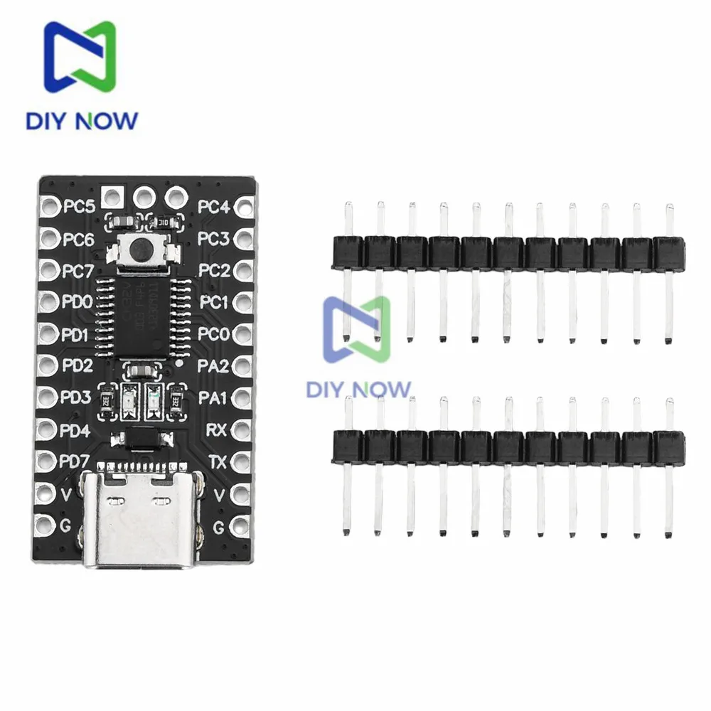 CH32V003F4P6 Core Board Development Board CH32V003 MCU Module RISC-V Processor TYPE-C