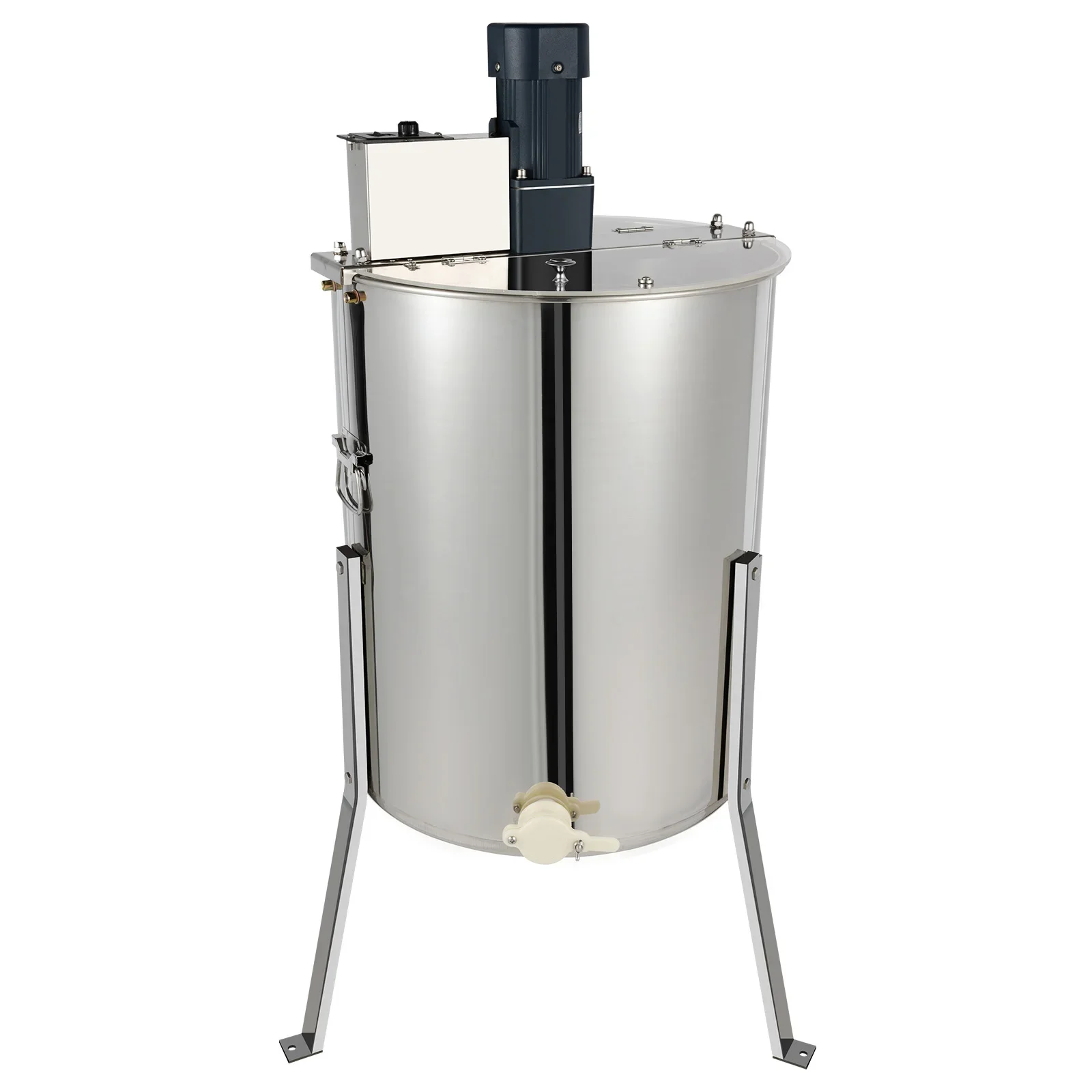 Electric 4 Frame Honey Extractor Beekeeping Stainless Steel Spinner w/Tripod New Electric 4 Frame Honey Extractor Beekeeping