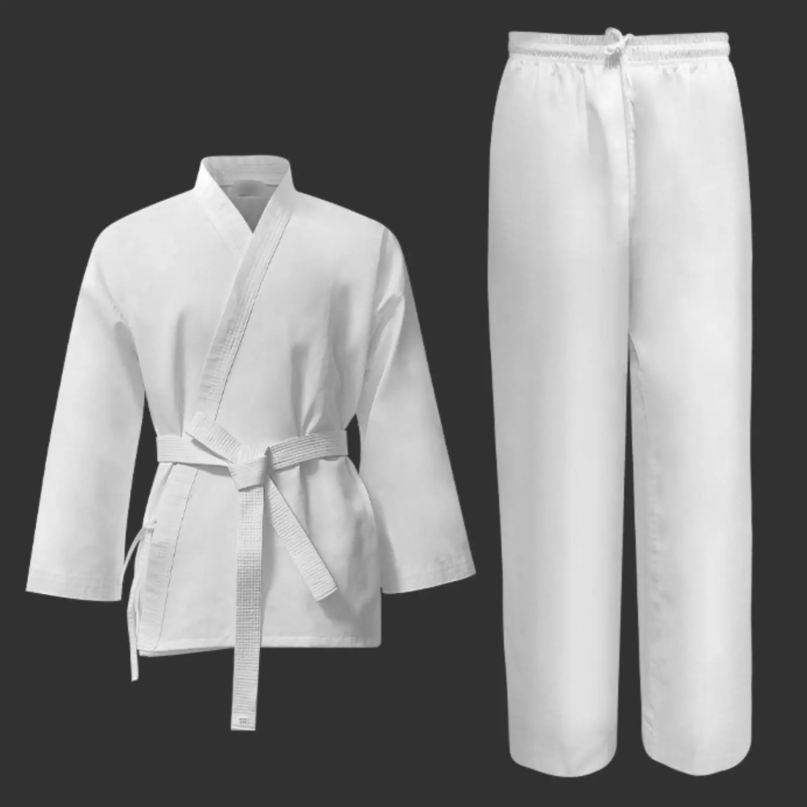 Uniforme de Karatê, Conjunto de Roupas de Karatê, Gi de Karatê Leve e Multifuncional, Roupa de Karatê para Treinamento e Competição