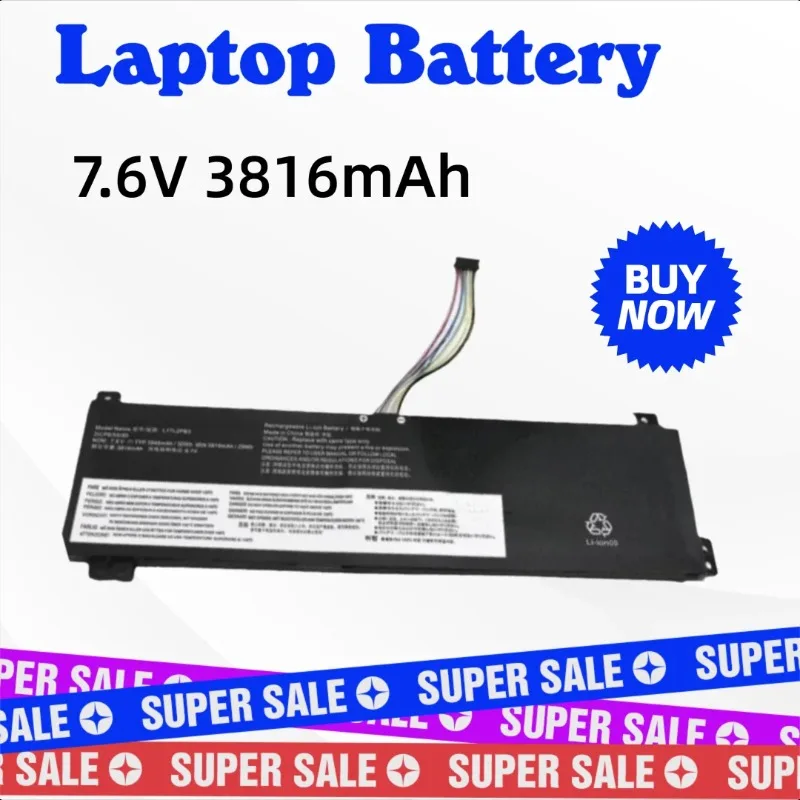

For Lenovo V330-15ISK V530-14 L17L2PB4 L17L2PB3 L17C2PB3 L17L2PB3 Replacement Laptop Battery 7.6V 3816mAh L17C2PB3