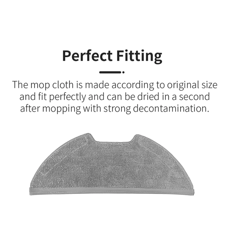 إكسسوارات مكنسة كهربائية روبوت بديلة ، فلتر فرشاة جانبية رئيسية ، وسادة ممسحة لobode A8 EUREKA E10s Aurum PRO ، 11 روض