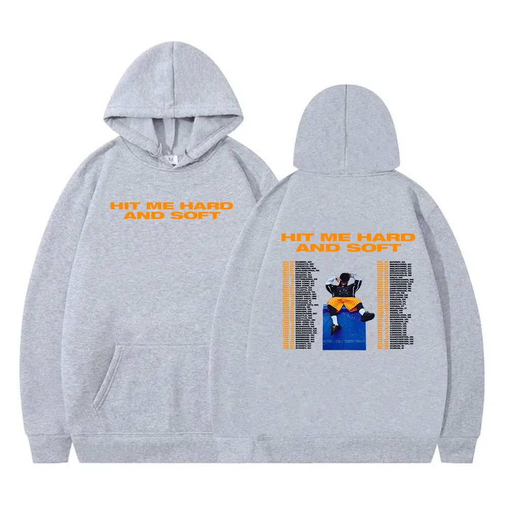 Donne Sudaderas 2024 Album Hit Me felpa con cappuccio dura e morbida estetica Hip Hop Streetwear Ropa Mujer inverno in pile vestiti caldi con cappuccio