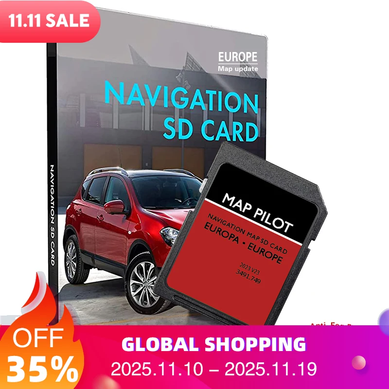 

8GB SD Card 3491.749 Update Becker V23 Navigation Europa map Memory Card for Mercedes A/B/C/E/CLA/CLS/GLA/GLK Sat Nav GPS