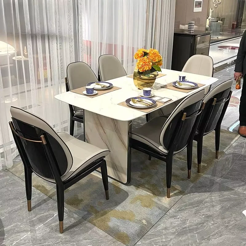 Waterproof Office Dining Tables Italian Party Study Nordic Kitchen Dining Tables Salon Modern Eating Dining Tabel Furniture Home