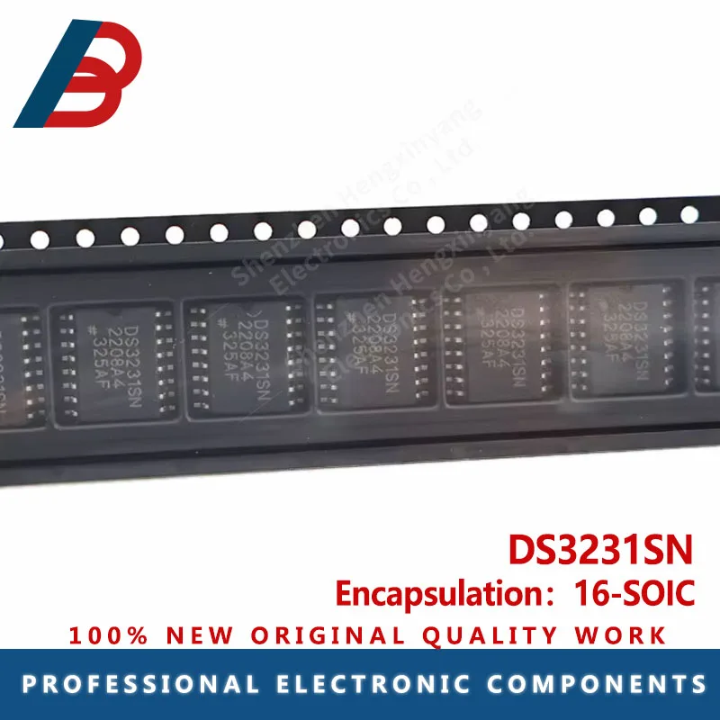 1-100pcs/lot ds3231 ds3231sn real time clock (RTC) clock/calendar I²C, 2-wire serial 16-soic (0.295 