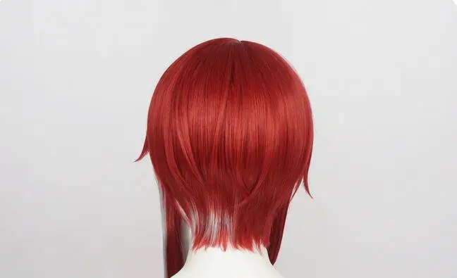 Synthetic Hair Sakasaki Natsume Short Cosplay Wigs Heat Resistant Anime Party Wig + Wig Cap