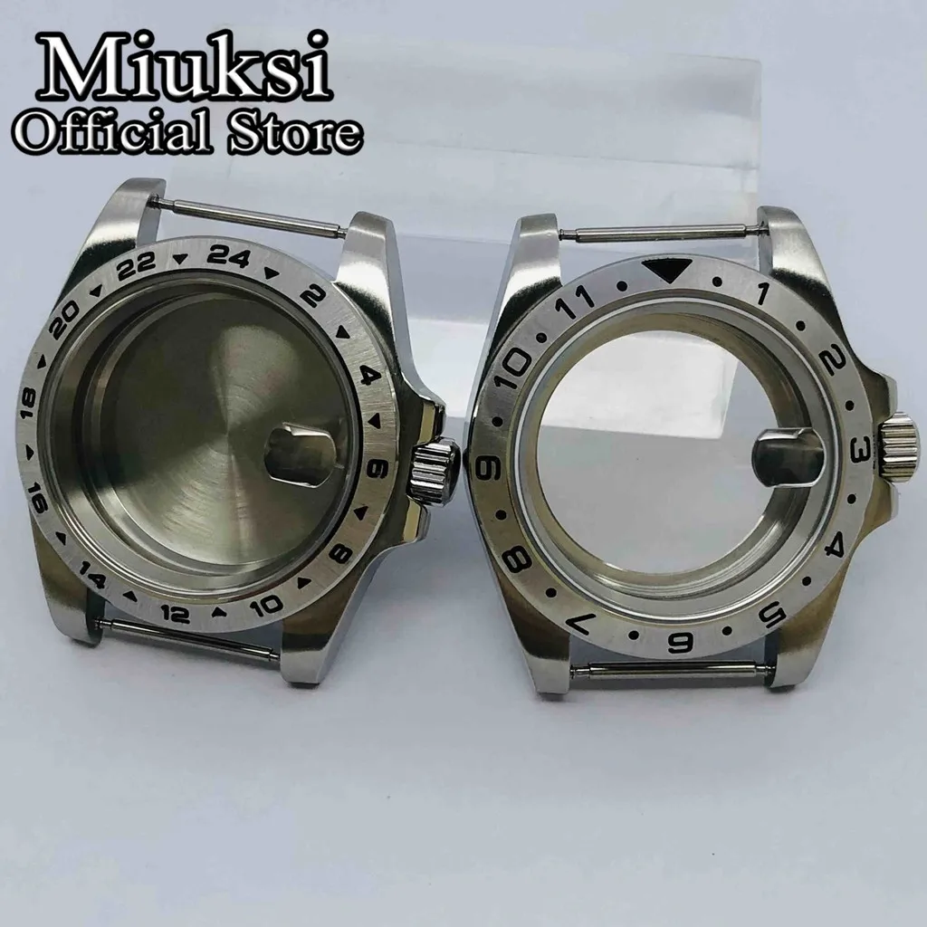 Miuksi 39mm watch case sapphire glass fit NH35 NH36 NH34 ETA2824 2836 Miyota8205 8215 821A PT5000 ST2130 DG2813 3804 movement