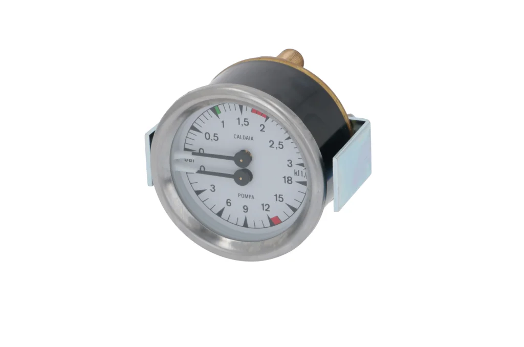 manometer double scale ø 63mm FOR Espresso Machines Faema, Grimac, La-Marzocco