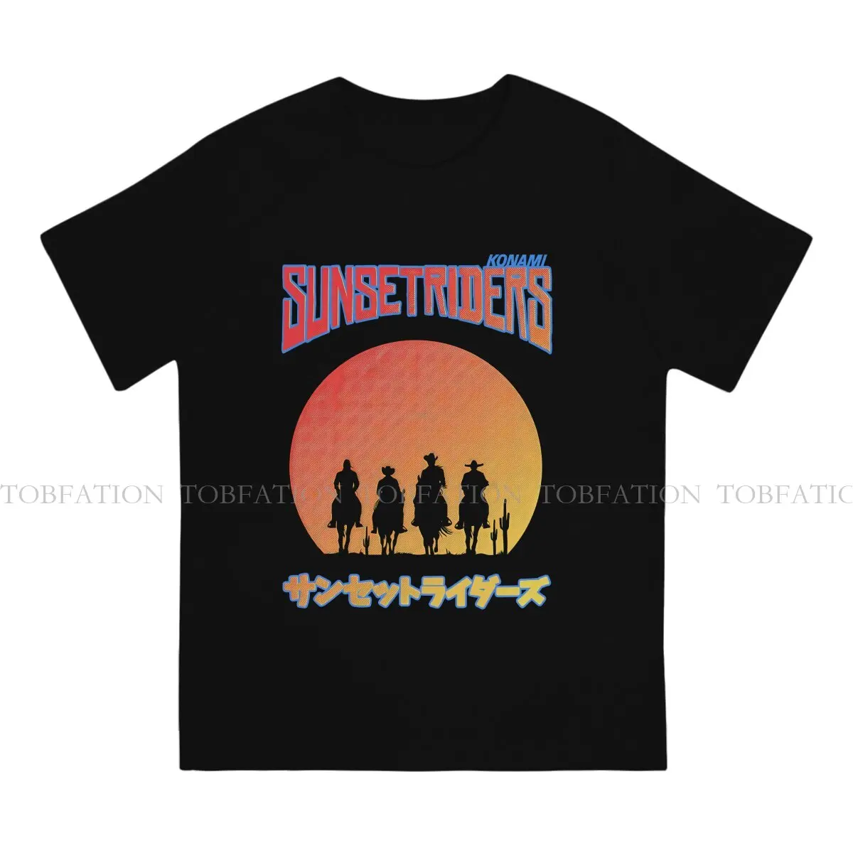 Metal Slug 100% Cotton TShirt Sunset Riders Elegant T Shirt Homme Men Clothes Printing Big Sale