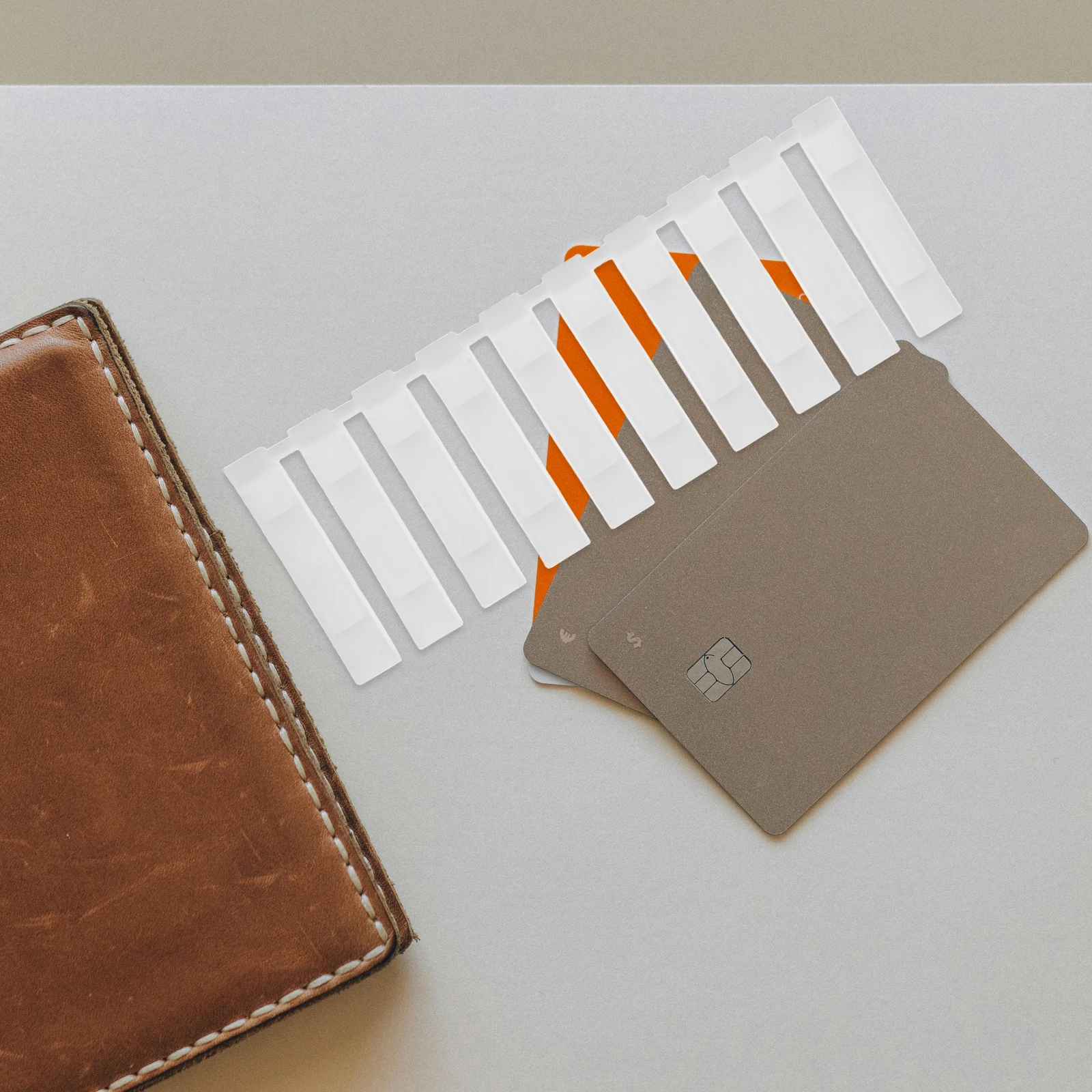 1 Box Bank Card Sealing Strips Security Blank Universal Strip For Financial Cards Secure Storage Tamper-Proof Fraud Prevention