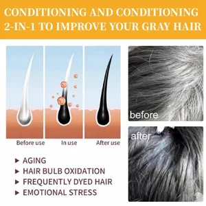 Weiße Haarfärbemeife für Frauen, restaurieren 8 Hauptverkäufe weiße Tinte für das Lager - №6