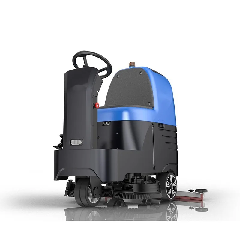 Supply Cleanpet Scrubber 80L Shopping Malls Supermarkets Factories Workshop Multi-function Driving Industrial Scrubber