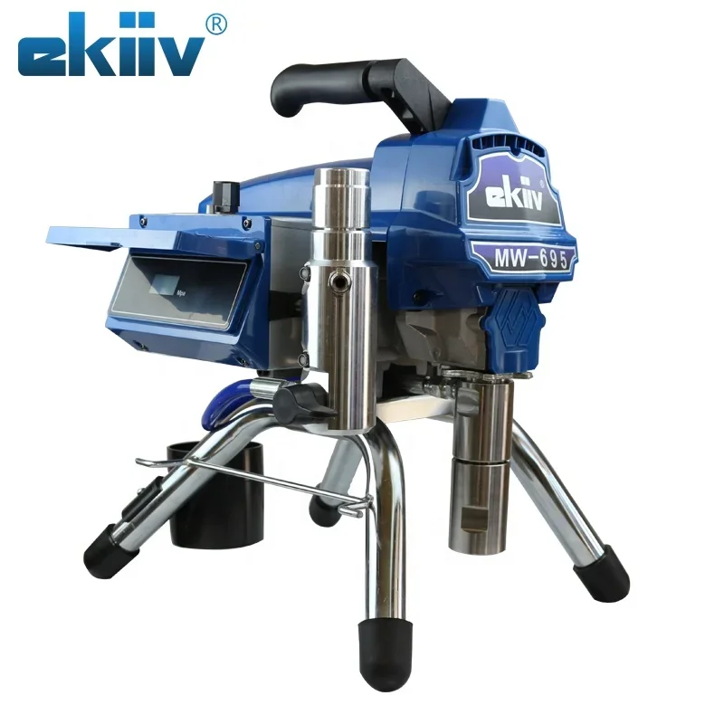 EKIIV M695 Factory Selling Electric Painting Spray Gun High Pressure Lithium Battery Powered Paint Spray Gun