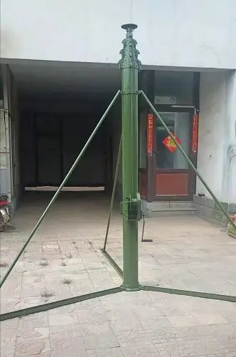 12m 15m 18m 20m 25m 30m 35m  Emergency Services Use Telescopic Pole Antenna Mast for HF VHF UHF and SHF Wireless Communications