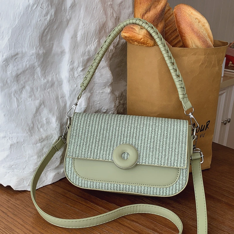 

Уникальный стильный мини-клатч-кошелек, винтажная модная женская повседневная простая деловая сумка для отдыха, однотонная