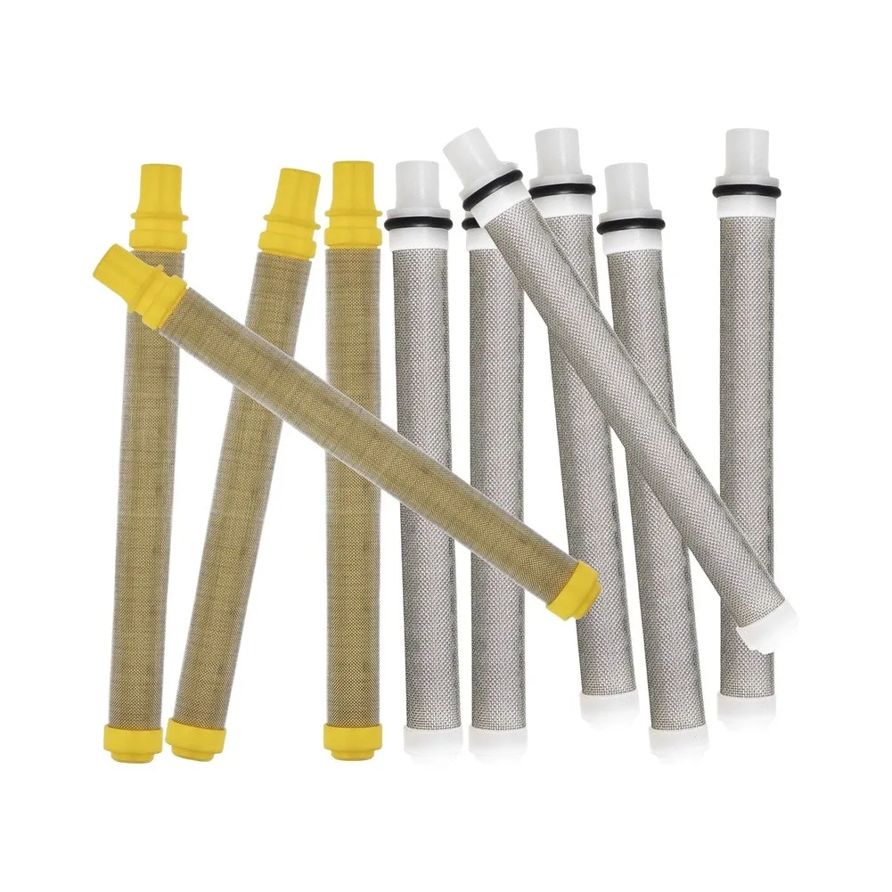 Stainless Steel 100 Mesh Filter for Coating Spray Equipment Replacement Suction Net 5CM 5CM 5CM and Filter 11CM 2CM 2CM