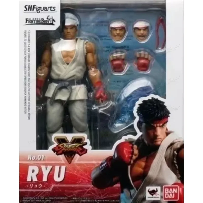 

Bandai SHF Street Fighter 5 Ken Kasuga No Sakura Vega Haogui Shagat Longjiami White Qichuan Meihua
