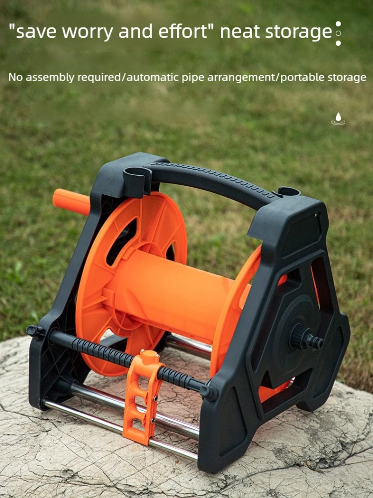 

Automatic Pipe Arrangement Flexible Hose Storage Rack Watering Tool Guide Wheel Water Pipe Cart Wheel Ороситель На Шланг Садовый