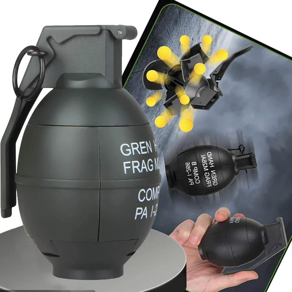 

QqB2Pcs M67 Граната для пневматического оружия, тактическая дымовая граната для активного отдыха, модель тактической ручной гранаты для страйкбола