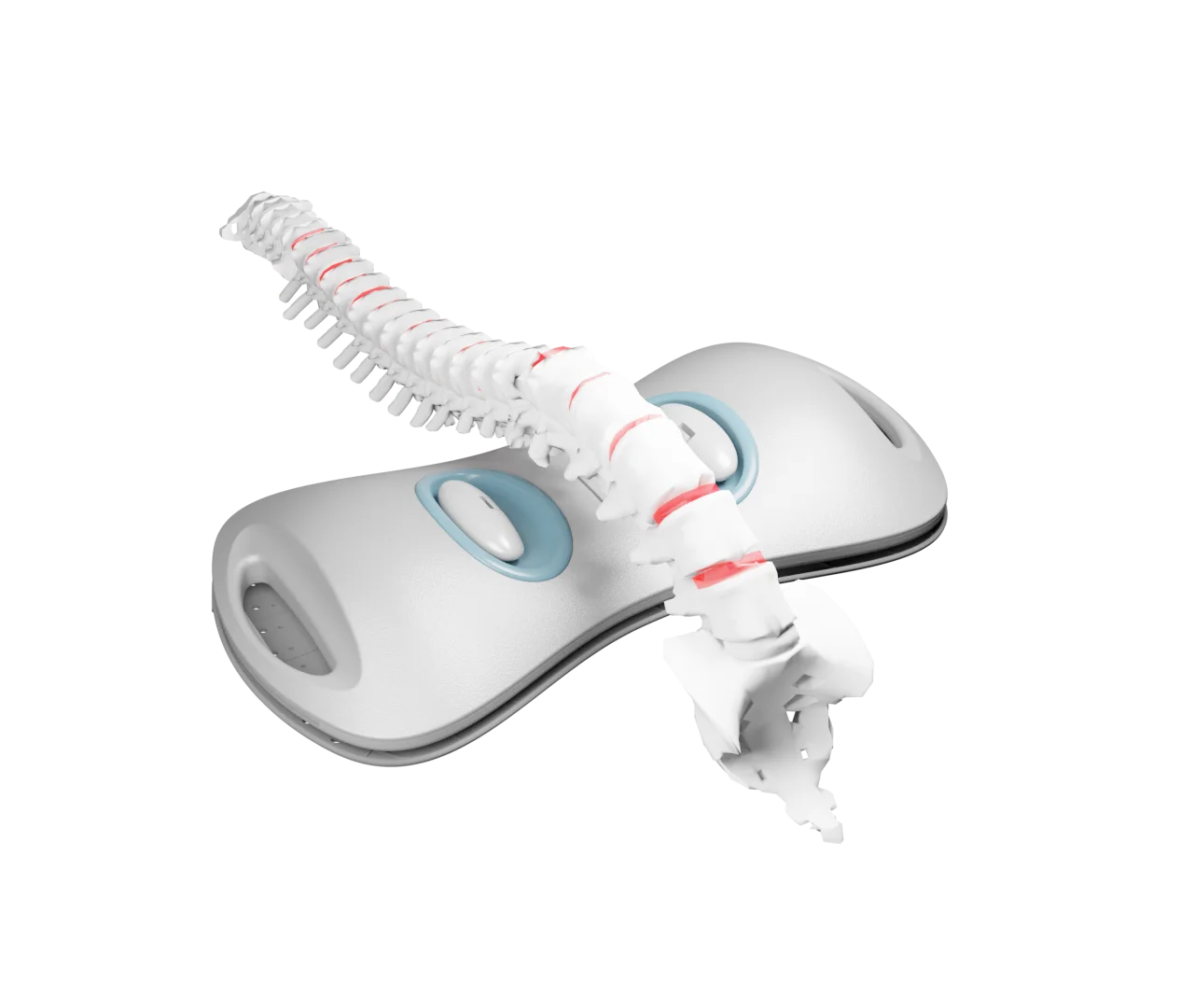 Intelligent Dynamic Stretching Lumbar Traction Device Acupressure Vibration Massage Lumbar Back Massager