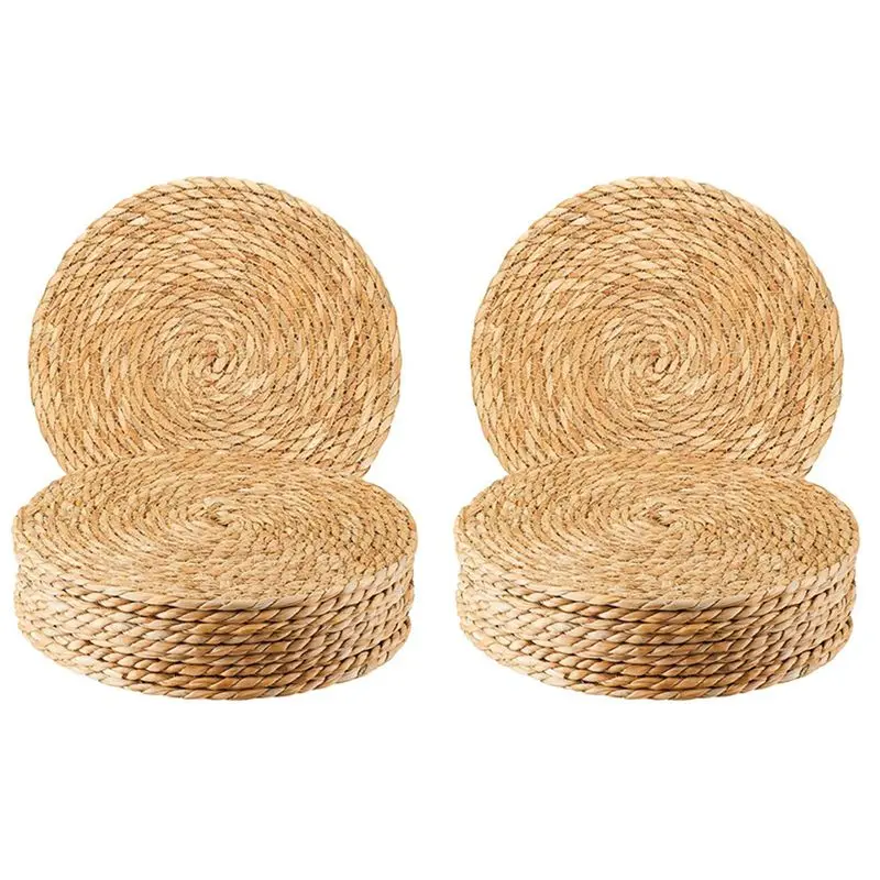 abwz-round-woven-placemats-set-of-20-12-inch-boho-rattan-placemats-hand-woven-placemats-for-dining-tablehomewedding