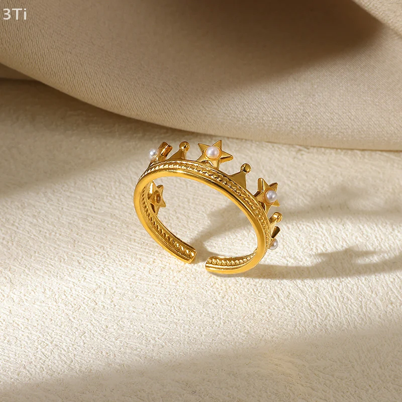 Vintage Stainless Steel Opening Rings For Women Girls Simple Geometric Rings Punk Hip Hop Rings Jewelry Accessories Gifts