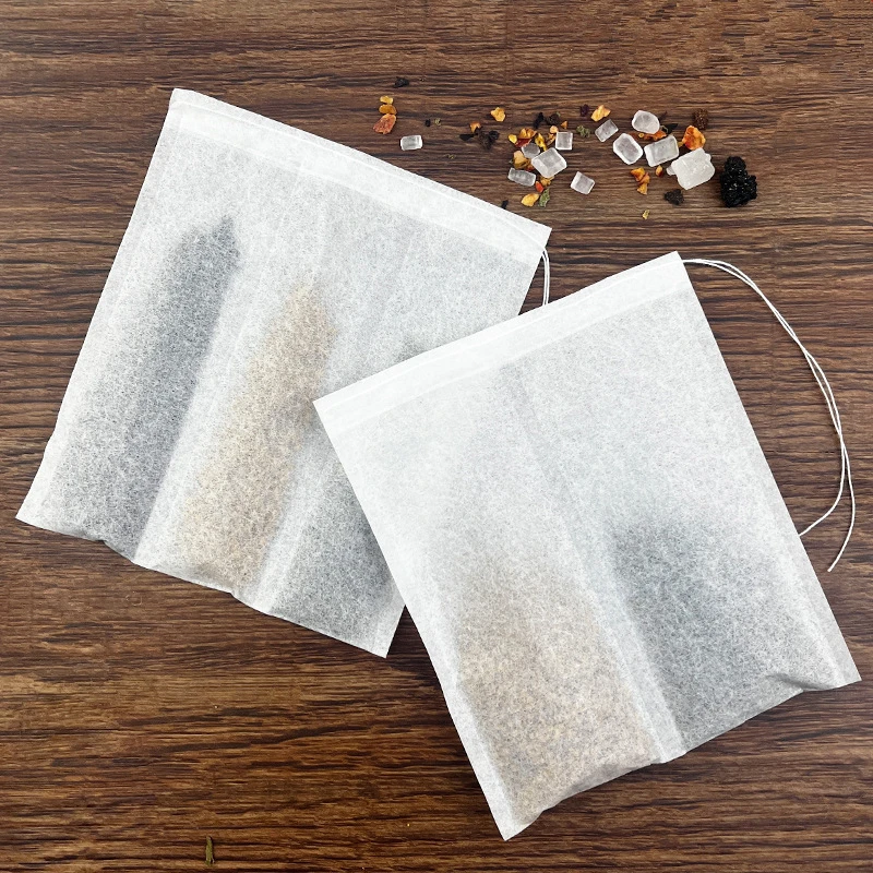 3000pcs Disposable Tea Bags Drawstring Tea Infuser Spice Loose Tea Coffee Seal Filter Mesh Bag Kitchen Tools