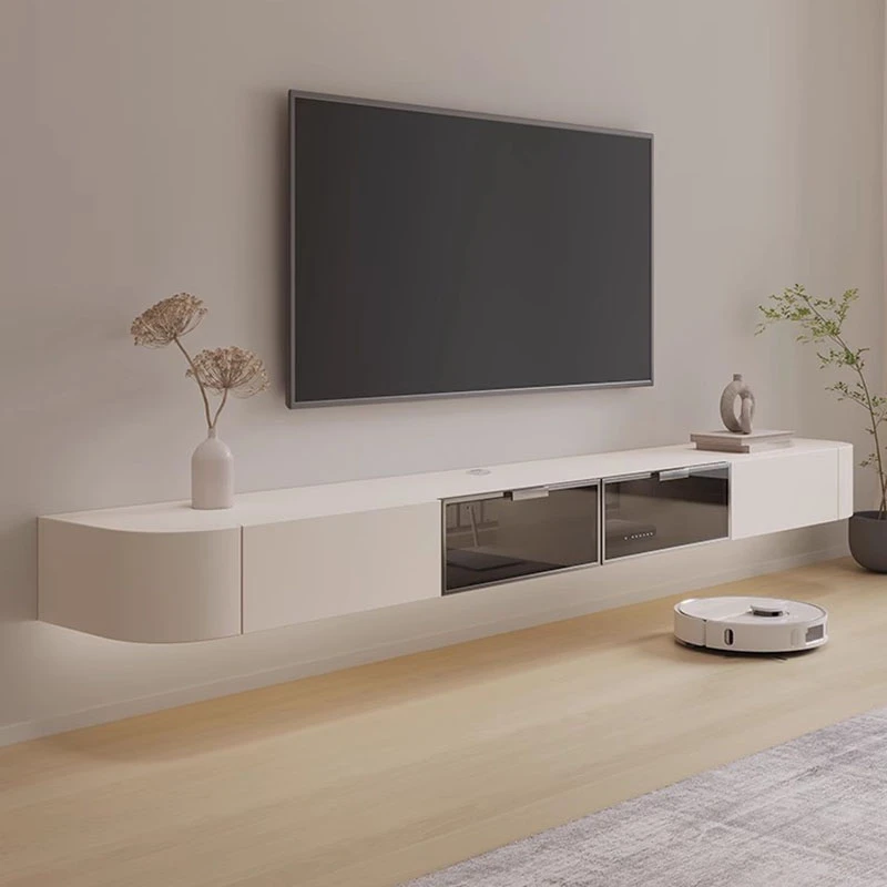 

Modern Italian Tv Stand Wall Mount Hotel Floating Storage Nordic Tv Cabinet Luxury Living Room Meuble Tv Suspendu Home Furniture