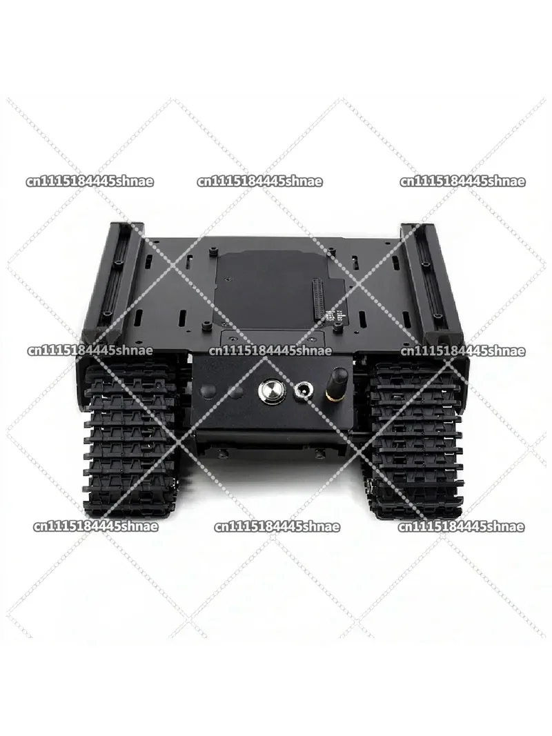 6×4 Off-Road UGV Robot Chassis, Expandable Platform with Extension Rails and ESP32 Slave Controller for DIY Robotics