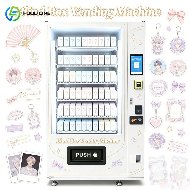 Anime Merchandise Vending Machine For Figures Cards Badges Keychains Store Customized