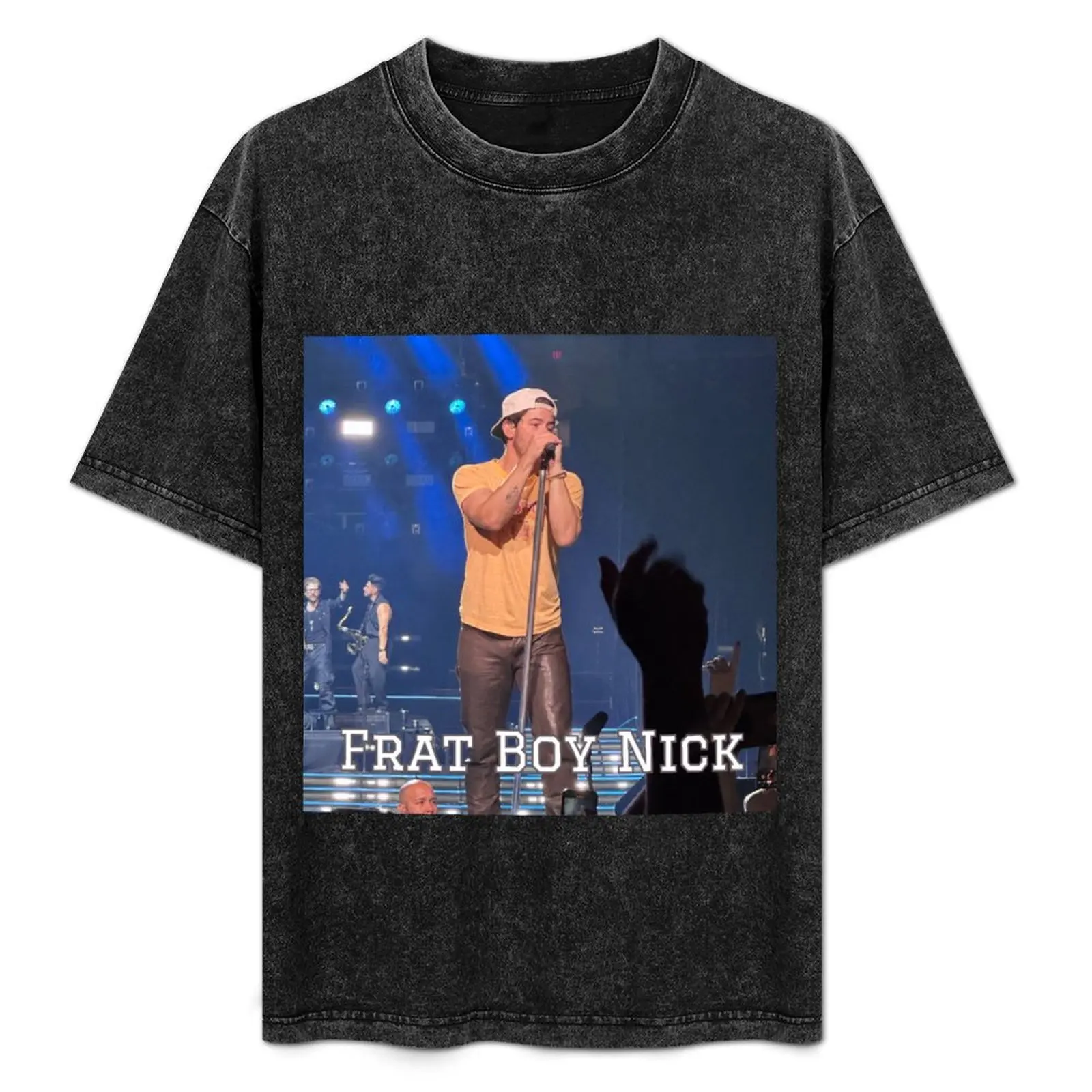 Frat Boy Nick Jonas T-Shirt Big and Tall Casual T-Shirt