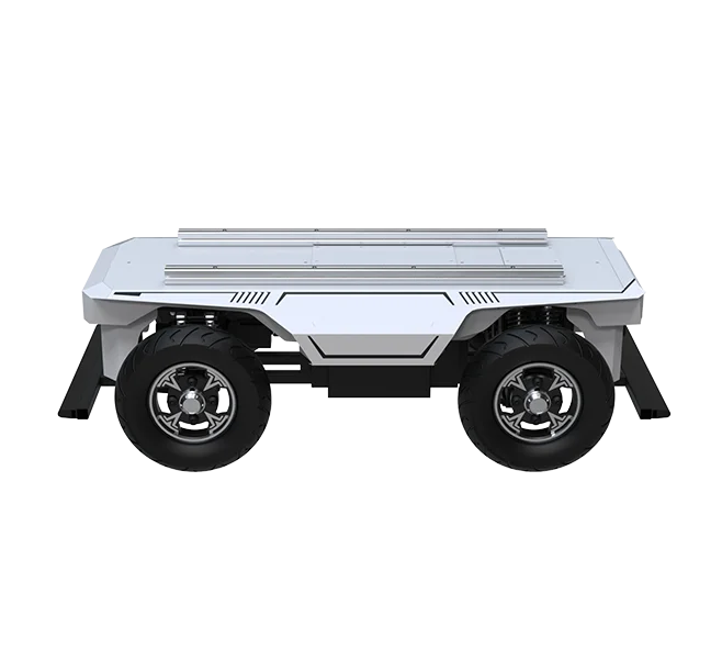 Châssis de direction Ackermann tout Terrain, charge 200KG, MT-04 Pro pour conduite autonome, Navigation ROS, Robot AGV AMR personnalisable