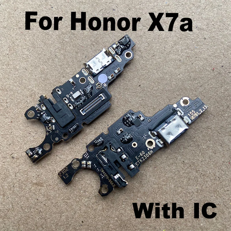 Charge Board For Huawei Honor X6a X7a X8a X9a X6b X7b X8b X9b 5G USB Charging Port Flex Cable With Quick IC Connector Parts