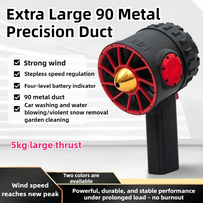 X90 متكلس الرعد الله الجيل الثاني تنظيم السرعة اللانهائية 90 مللي متر الدقة عالية السرعة قناة العنيفة Turbofan مروحة نفاثة #1