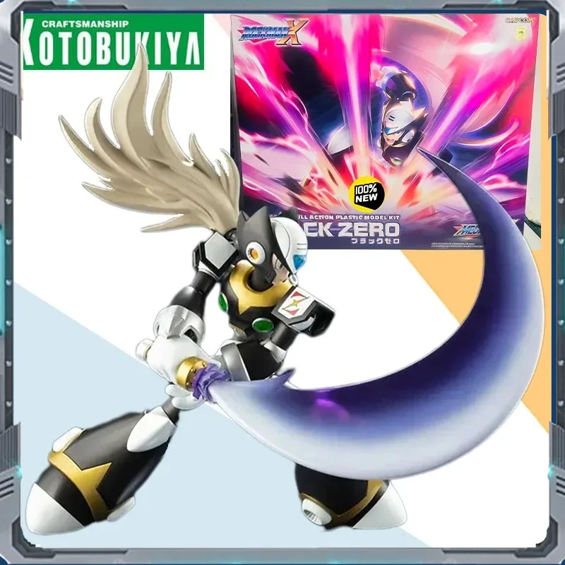 

Оригинальная Kotobukiya 1/12 MEGAMAN ROCKMAN BLACK ZERO аниме фигурка экшн-персонаж в сборе модель подарочная коллекция игрушек