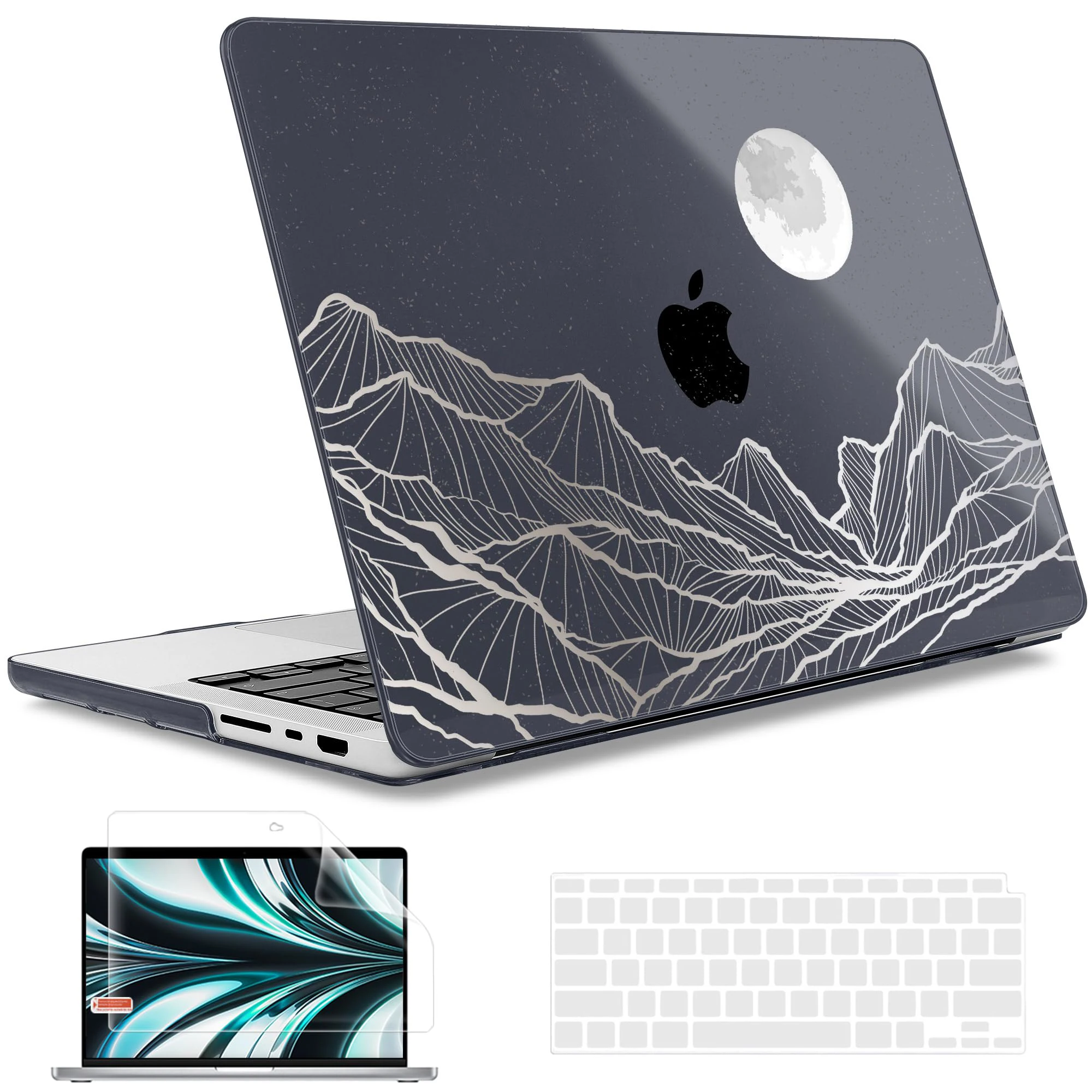 For Macbook Air 13 Case for Laptop accessories Macbook Air M1 M2 2023 Air 15 Funda Macbook Pro 14 case M3 2023 Pro 16 Cover