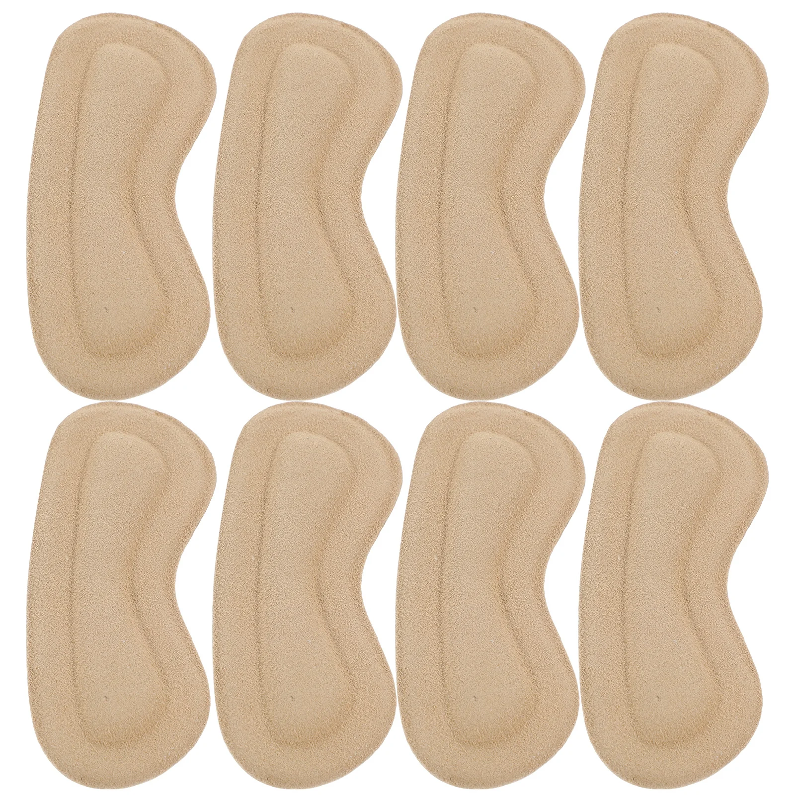 4Pairs Replaceable Heel Pads Anti-Slip Durable Cushions Shoe Inserts for Foot Pain Relief Shoe Heel Grips Foot Supplies