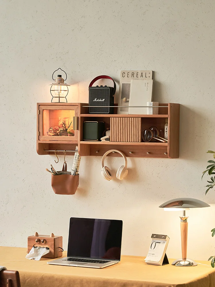 

Настенная полка из цельного дерева, настенная полка для вина, входная вешалка для ресторана, книга