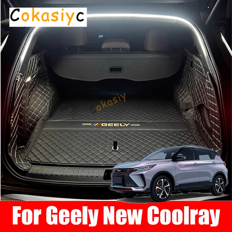 For New Geely Coolray 2023 2024 2025 Car Trunk Atmosphere Lamp Strip Colors Trunk LED Car Super Bright Surround Light Strips