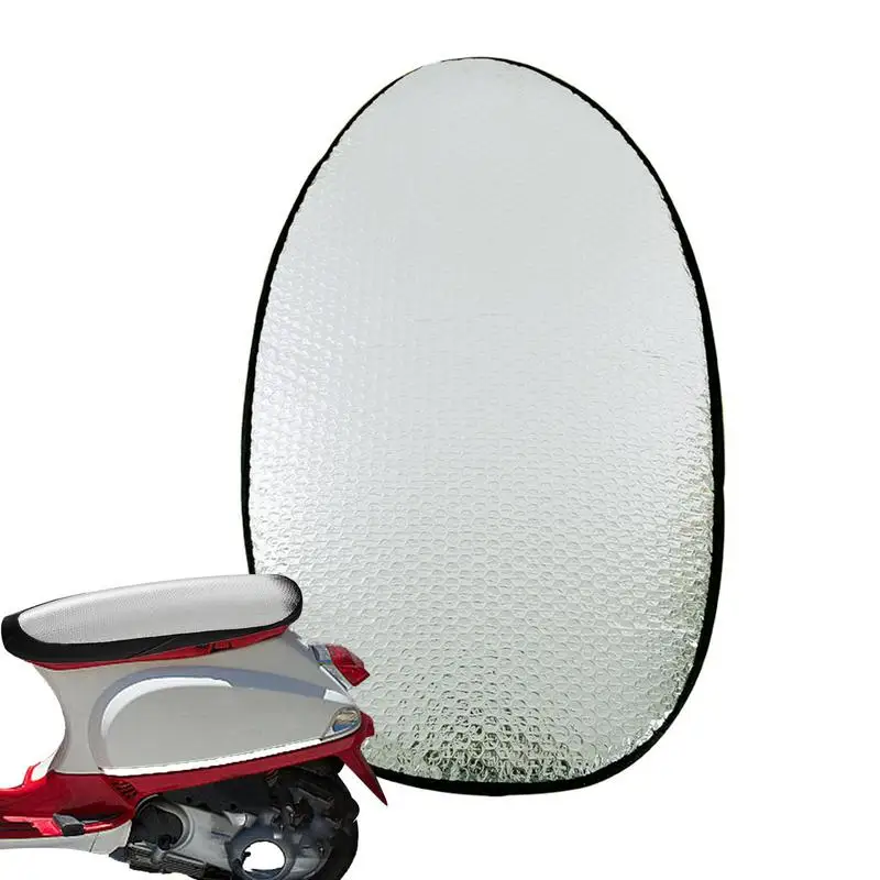 Motorcycle Seat Cover Cushion Cover Foil  Waterproof Sunscreen Motorbike Scooter Cushion Seat Protector Accessories Dustproof