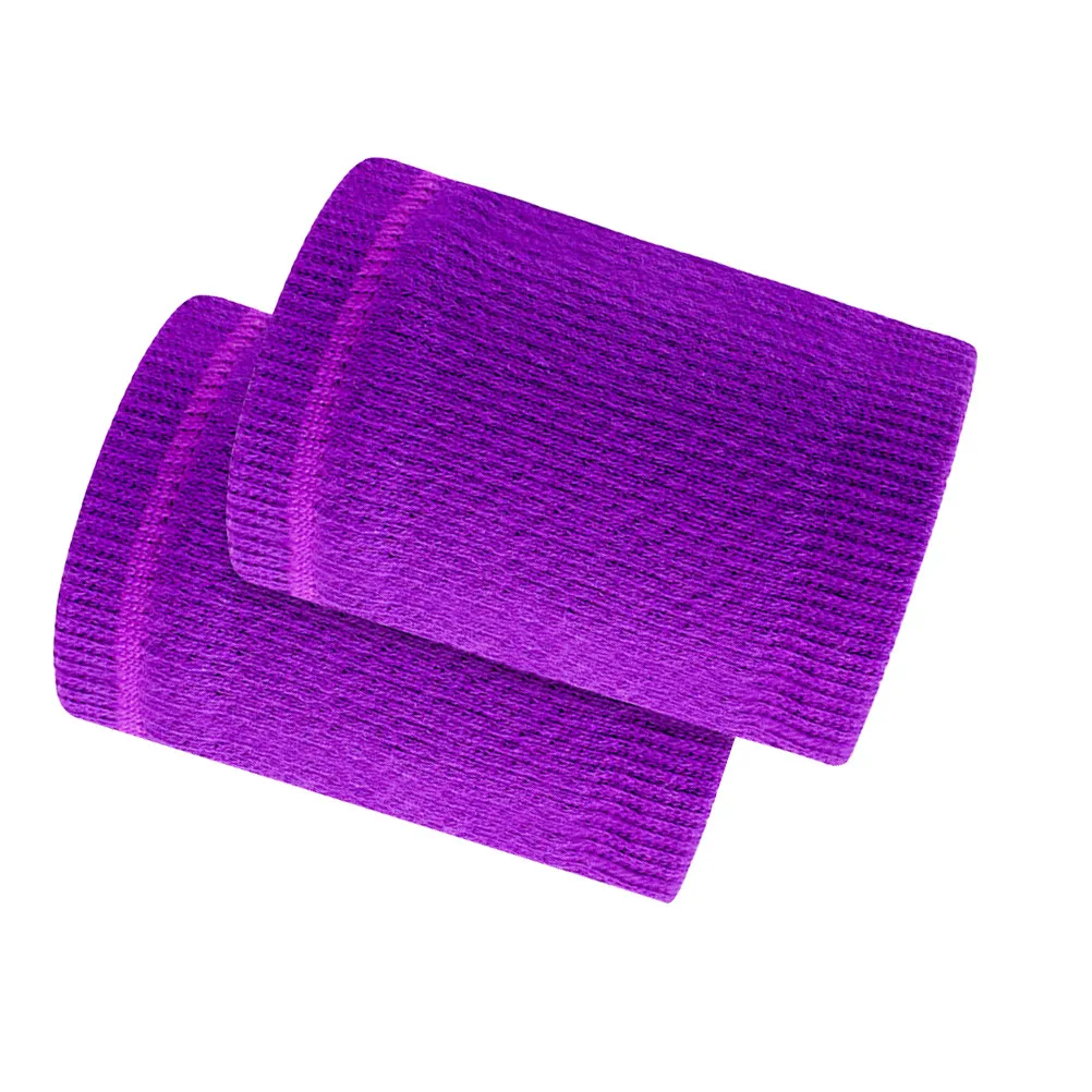 1Pair Fashion Bright Color Sports Wristband for Daily Wear Gym Workout Wrist Compression Support Elastic Joint Protection Wrist