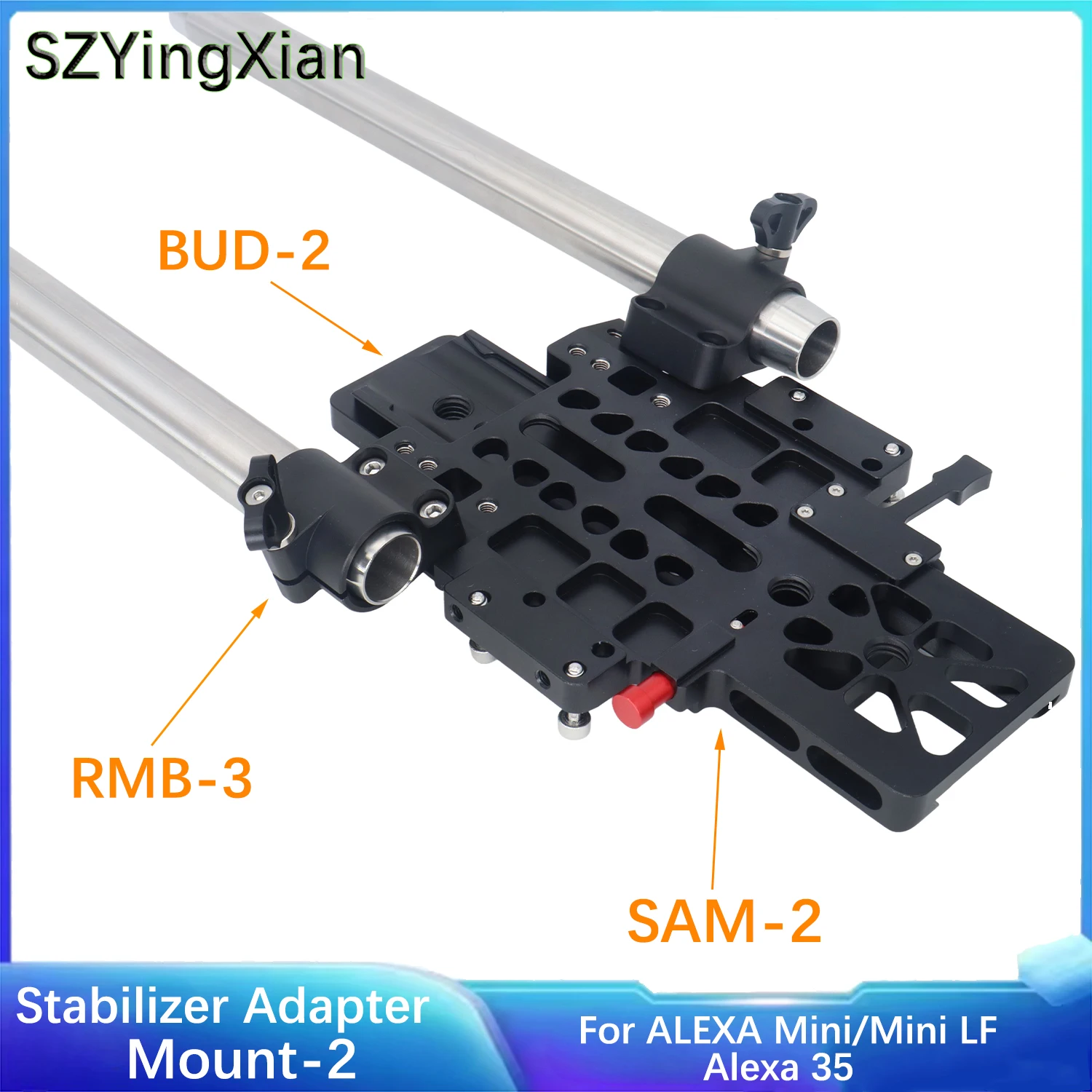 ARRI SAM‑2 Base Plate With BUD‑2 Dovetail Plate Kit For ALEXA Mini/ Mini LF/ ALEXA 35 Camera Quick Release Balance Dovetail Moun