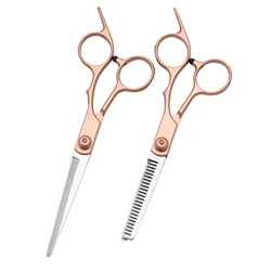 Barber Cutting Scissors Japan Stainless Black Haircut Shears for Beauty Hairdressing Scissors Thinning Scissors Barbershop C1000