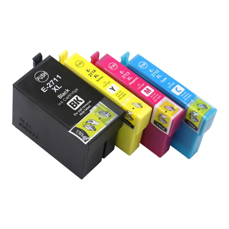 1Set T2711 - 2711 T2714 Ink Cartridge For Epson WorkForce WF7110 WF7610 WF7620 WF3620 WF3820 WF3640 3640D 7110DTW 7610DWF 7620D