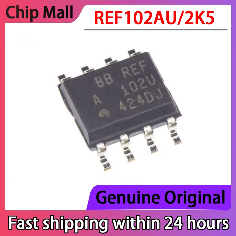 

1PCS Original REF102AU/2K5 REF102U SOP8 High-precision Voltage Reference Chip in Stock